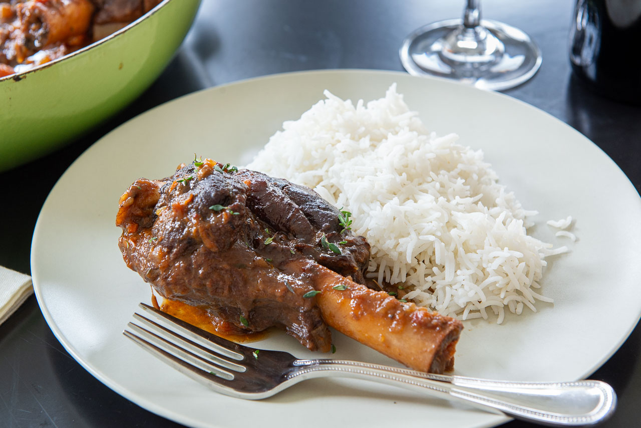 Achieve Fall-Off-The-Bone Lamb Shanks with Oven Braising